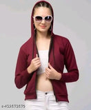 Maroon color fleece hoodie and sweatshirt - premium quality, stylish, comfortable, and cozy