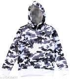 Comfy wool sweatshirt for boys aged 2-3 years, printed with intricate net pattern. Made in India