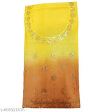 Embroidered Georgette Rajputi Poshak set: Lehenga, Kurti, Odhni, Astar - Indian party wear