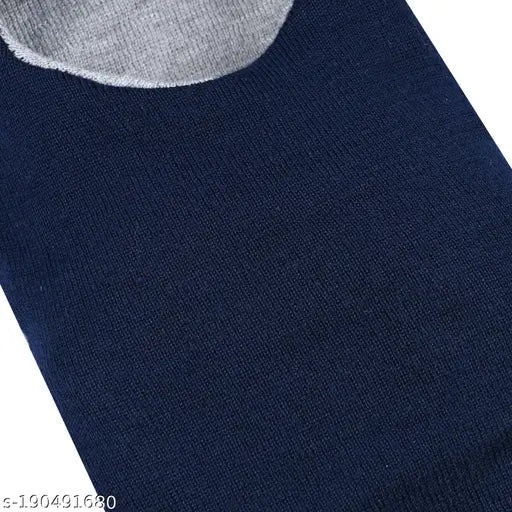 Woolen reversible monkey caps, unisex design aged 12+ (pack of 2), warm & stretchable acrylic wool balaclava