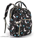 Black waterproof maternity travel bag, 20L capacity, durable and lightweight, ideal for baby essentials