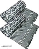 Cotton DISHANI Designer Solapur chadar pack of 2, vibrant traditional patterns, free size, machine washable