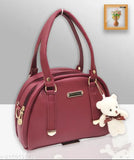 Magnifique PU slingbag, solid net free size (7in x 9in x 3in), women's handbag for travel or partywear, made in India