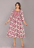 Purple rayon three-quarter sleeve blouse, printed combo, size S (36 in bust)