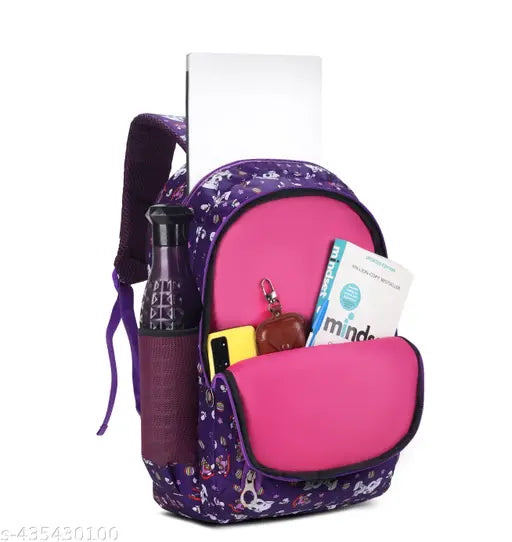 Stylish canvas waterproof kids rucksack, large capacity, fashionable and durable, ELEGANT Collection by Cluci Beauty for Boys & Girls