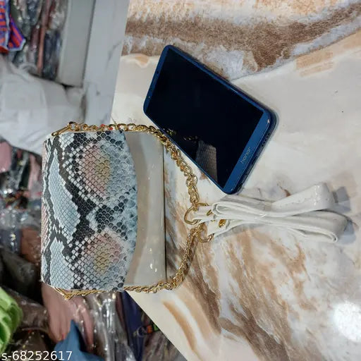 Synthetic animal net sling bag clutch, free size, best quality, adorable and cute for girls and women from India