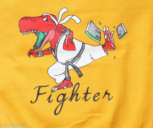 Polycotton printed round neck kids sweatshirt, self-design pattern, warm winter wear, size 2-3 years