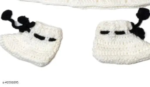 Soft premium quality woolen baby jacket set, ideal for daily wear and parties, crocheted and comfortable for 0-3 Months to 2-3 Years. Indian ethnic style party wear from Krishna Collections