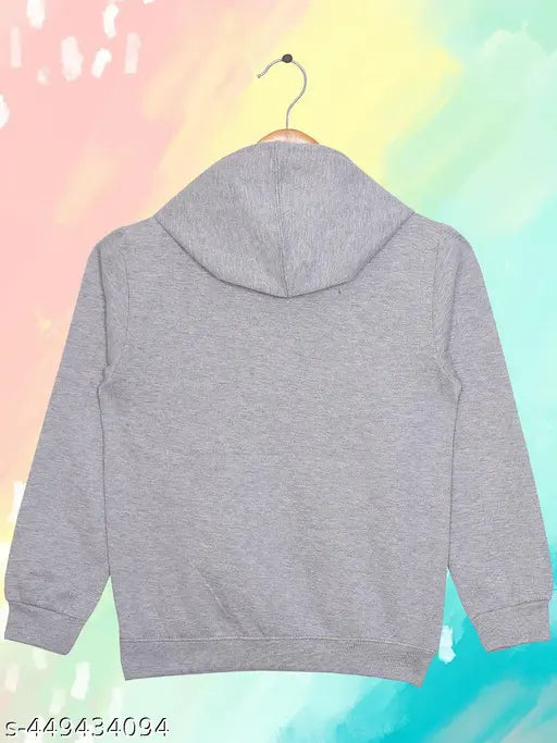 Printed cotton blend kids sweatshirts, long sleeves, 9-10 years size