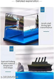 Titanic wave nautical dashboard decor (clear) - High-quality acrylic, pure water & vegetable oil, perfect for home or car