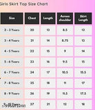 Embellished cotton blend kurti for girls, three-quarter sleeves, Indian fashion for ages 4-10