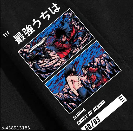 Printed wool hoodie, long sleeves, vibrant design on display - size S (40in x 26in), made in India