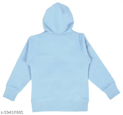 Blue fleece girls sweatshirt (12-18M), warm, cozy, cotton blend
