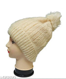 Wool self-design Computer Bumble cap(R), attractive head wrap from India