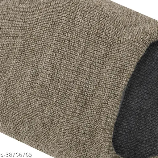 Arcylic striped reversible balaclava/monkey cap for men and women, soft, comfortable, durable headwear with face cover, lightweight, perfect for cold weather