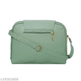 PU quilted sling bag for girls, free size (10x2x7cm), two compartments