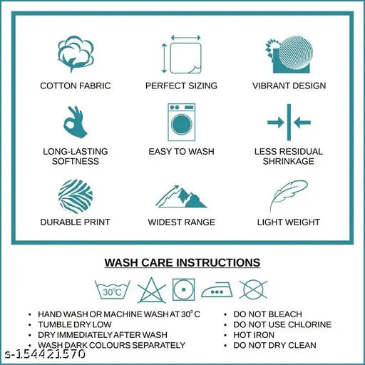 Cotton double bedsheet with Rajasthani Jaipuri print, superfine quality, ethnic motifs, 2 pillow covers. Indian-made, vibrant, soft, and skin-friendly