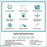 Cotton double bedsheet with Rajasthani Jaipuri print, superfine quality, ethnic motifs, 2 pillow covers. Indian-made, vibrant, soft, and skin-friendly