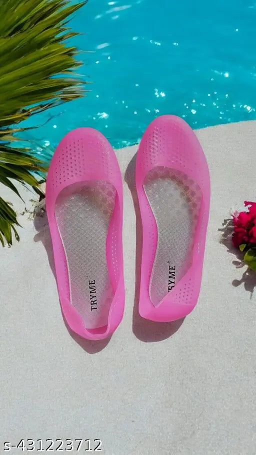 PU Monsoon Bellies and Juttis, stylish dailywear for women in solid design, made in India