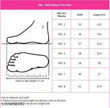 Colorblocked synthetic sports shoes for girls in rubber sole, size 4-8