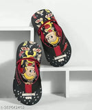 Soft EVA multicolor printed net slippers for kids, ideal for home, beach, bathroom, or outdoor play (Sizes: 9-12M, 12-18M, 18-24M)