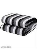 60x90 black & white striped wool blanket, high quality product from India