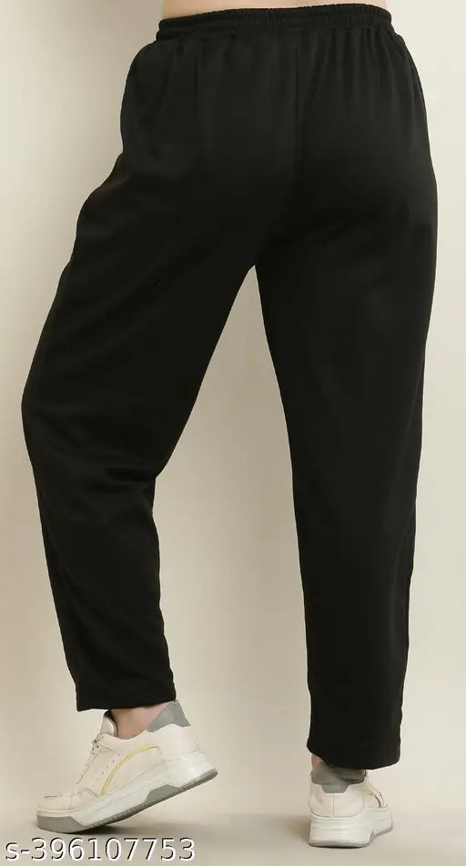 Polycotton plus size women's classic fit calf-length pyjama, ultra-soft fleece fabric for warmth