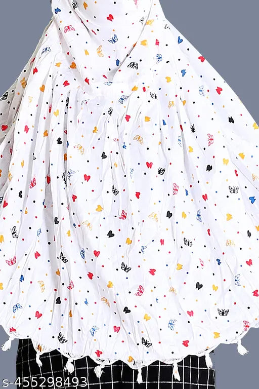 Soft export quality cotton fabric scarf-cum-mask, lightweight, breathable, printed multi-purpose use for head, face, or neck scarves