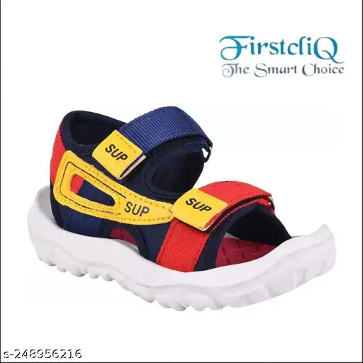 Colorblocked EVA sandals for kids, soft & flexible with Velcro fastening, ideal for long-term wear and durability