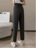 Cotton Lycra Simplicity Straight Leg Paints for Girls & Women - vibrant, expressive, paint-inspired design, India origin