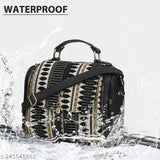 PU sling bag, free size, houndstooth print, Musrat latest trend party wear for girls & women