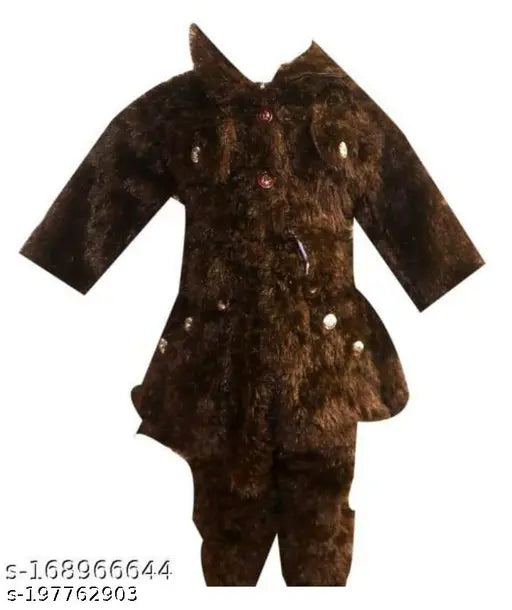 Comfortable solid knit sweater for girls (6-18 months), made in India