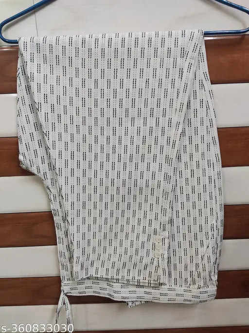 Cotton pants pack of 2 - self-designed, printed cotton pants with varied sizes (36, 38, 40, 42, 44, 46, M, L, XL, XXL), Indian origin