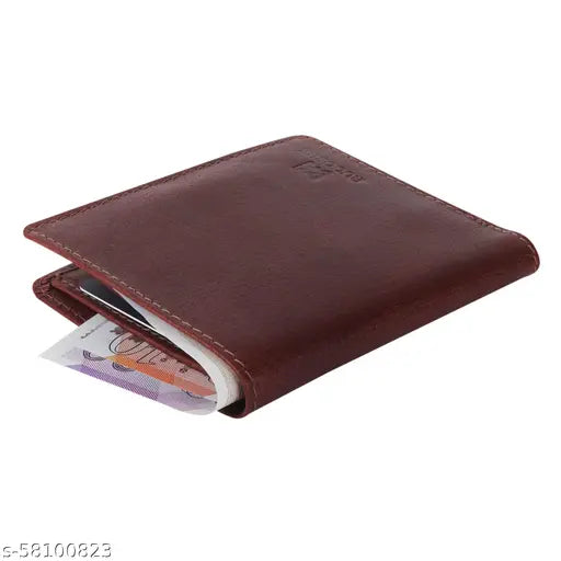 Handcrafted, crunch leather, slim wallet with RFID blocking & pull trap, luxury accessory for men