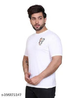 Stylish cotton men's t-shirts with short sleeves and printed patterns, ideal for casual summer wear