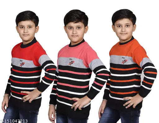 Woolen boy sweater, Dimsy Collection, warm winter essential, India