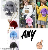 Pink plush bunny sling bag with chain and smooth zipper, soft fabric and removable strap. Ideal for school-aged girls or as a cute accessory. Realistic rabbit design with long ears and eyes. Perfect travel pouch under 100