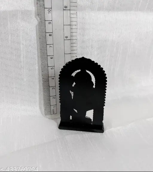 Handcrafted Ram Lalla Idol in matte finish marble dust, ideal for home decor or pooja, Indian art form