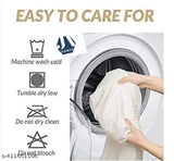 EDRIO 300 TC microfiber diwan covers set, 6 pcs super soft in geometric print