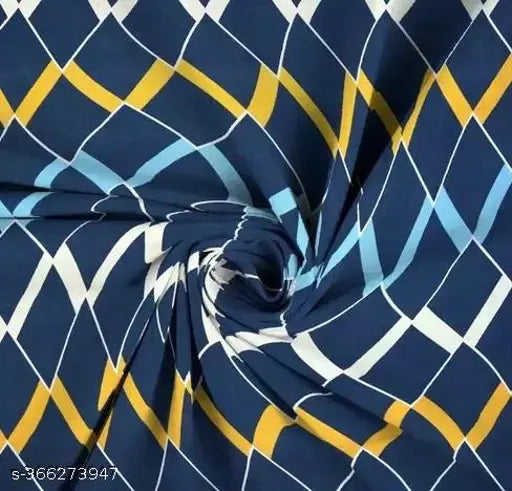 Elmora Home Decor Supersoft Cotton King Size Checked Bedsheet, 2 Pillow Covers, 45x70 CM, Summer Season, Thread Count 340 N, Ideal for Double KING Bed