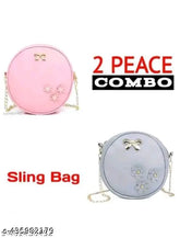 PU pizza-patterned crossbody & sling bag for girls, free size, 1 compartment