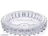 Glass Crystal Turtle Tortoise with Plate - Clear, symbolizing long life & prosperity for career success. Ideal Feng Shui/Vastu gift for home or office decor