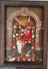 Synthetic resin wall hanging photo frame featuring God Sri Varaha, 9*12 inches, Indian art depiction