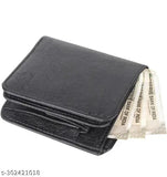 Solid leather Tommy Wallet with 5 compartments, free size (10cm x 10cm) for everyday essentials, Indian craftsmanship