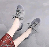 Waterproof PU ethnic ballerinas with lace-up pattern - Dhashu Bellies for women and girls in various sizes