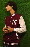 Latest Boys NY solid cotton jacket or sweater, long sleeves for boys aged 10-16 years, made in India