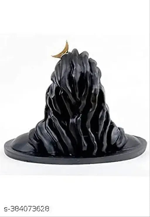 Resin Adiyogi Shiva God idol, 3" x 2" x 1.5", decorative figurine for car dashboard or living room, handcrafted in India