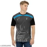 Printed polyester short-sleeve NEX1224 jersey for daily sport & casual wear, featuring vibrant sublimation prints that don't fade, available in sizes S - XXL