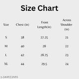 Black oversize round cotton T-shirt with panda print, three-quarter sleeves for men, made in India