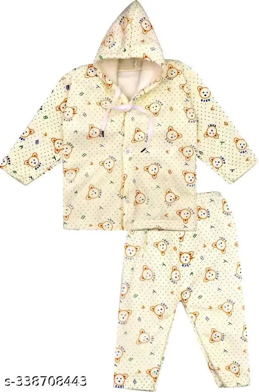 Modern cotton blend boy's set, self-designed prints, soft & comfortable, 0-18 months, Indian origin